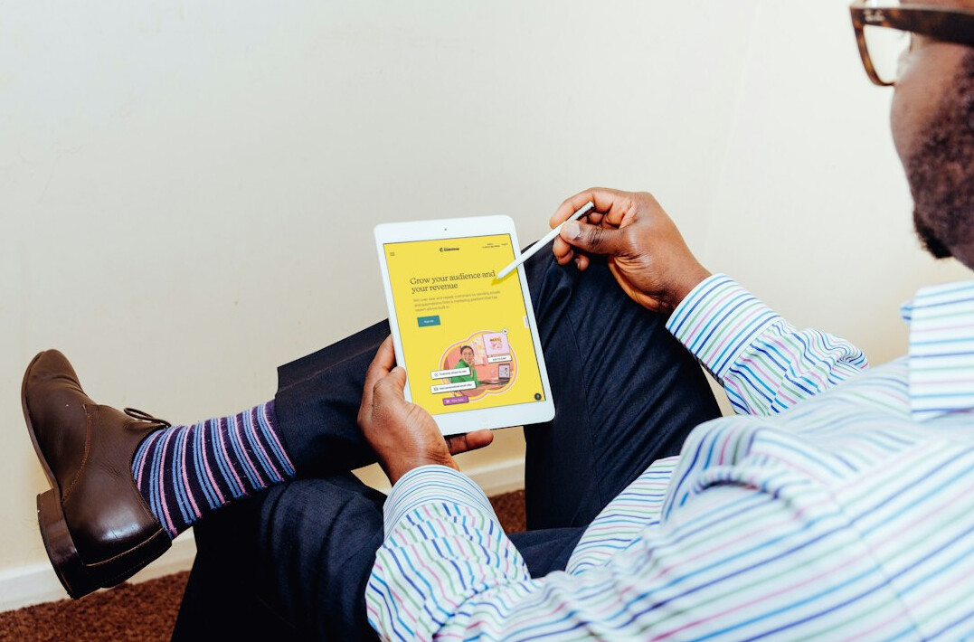 person reviewing insurance options