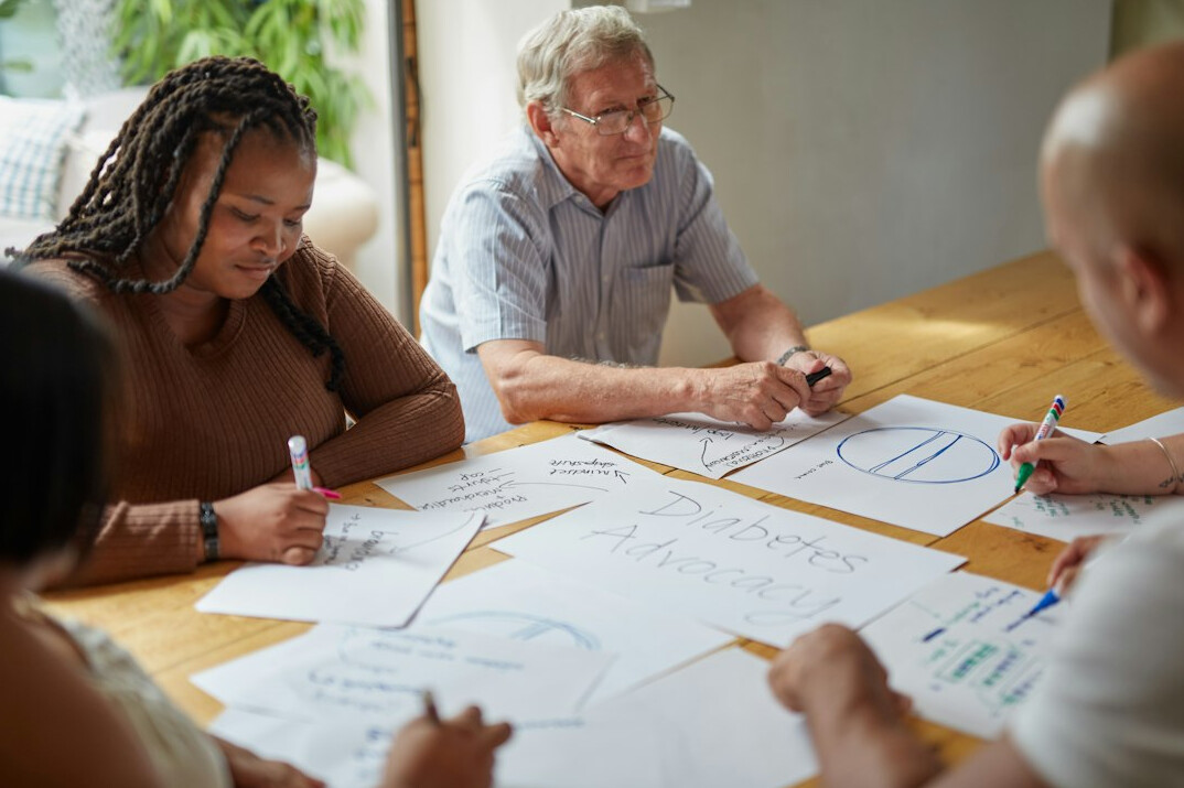 family financial planning meeting
